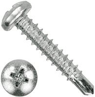 Саморез полукруг с буром 3,9х50 DIN 7504 M (N), нержавеющая сталь А2 Саморез полукруг с буром 3,9х50 DIN 7504 M (N), нержавеющая сталь А2